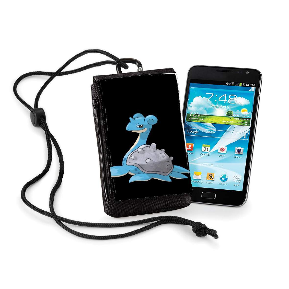 Pochette de téléphone - Taille XL pour Lapras Lokhlass Shiny