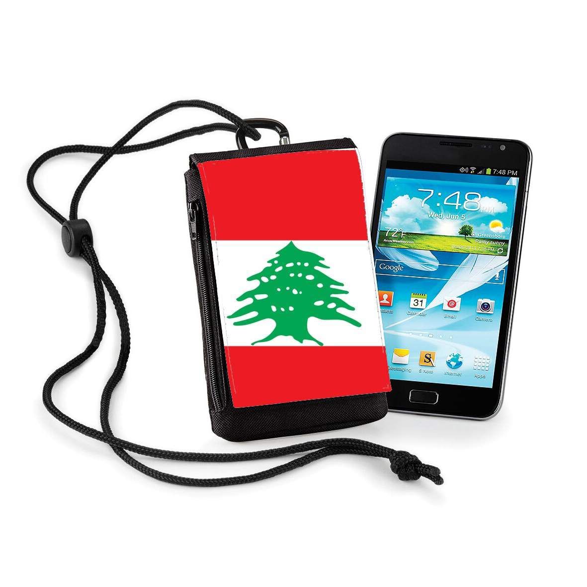 Pochette de téléphone - Taille XL pour Liban