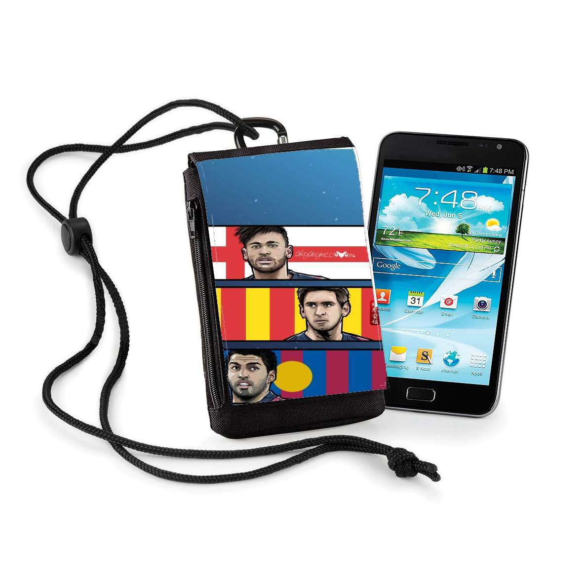 Pochette de téléphone - Taille XL pour MSN campions letals