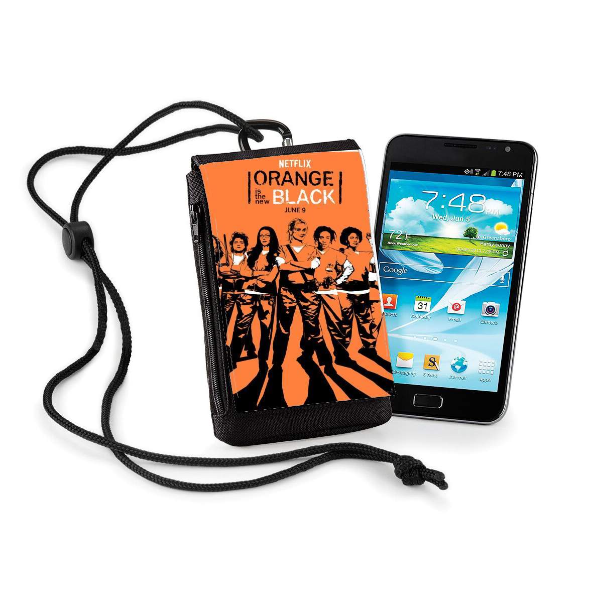 Pochette de téléphone - Taille XL pour Orange is the new black