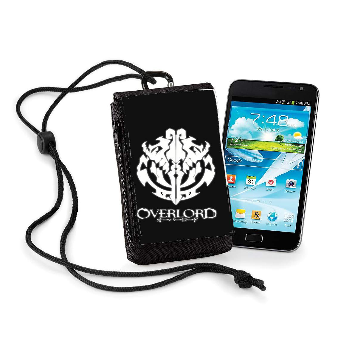 Pochette de téléphone - Taille XL pour Overlord Symbol