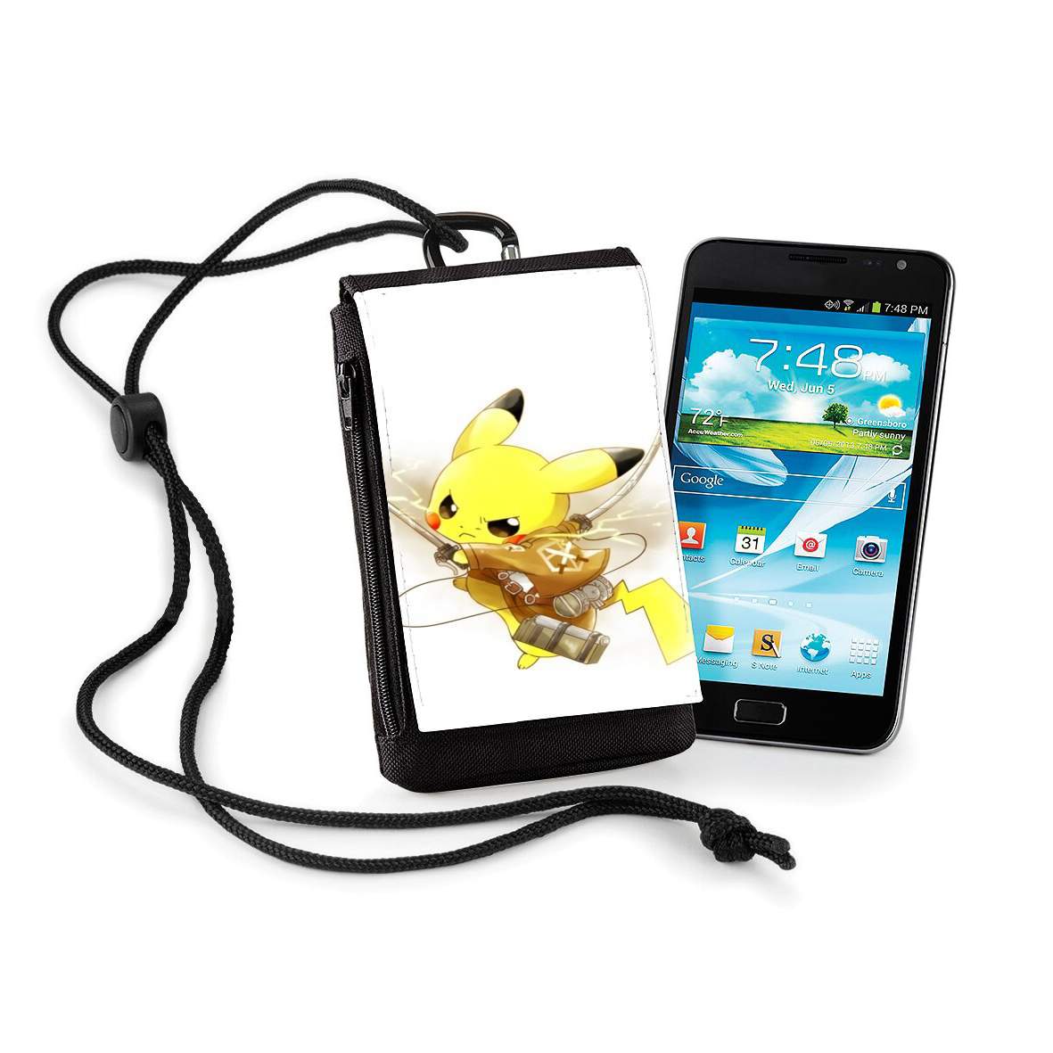 Pochette de téléphone - Taille XL pour Pika Titan