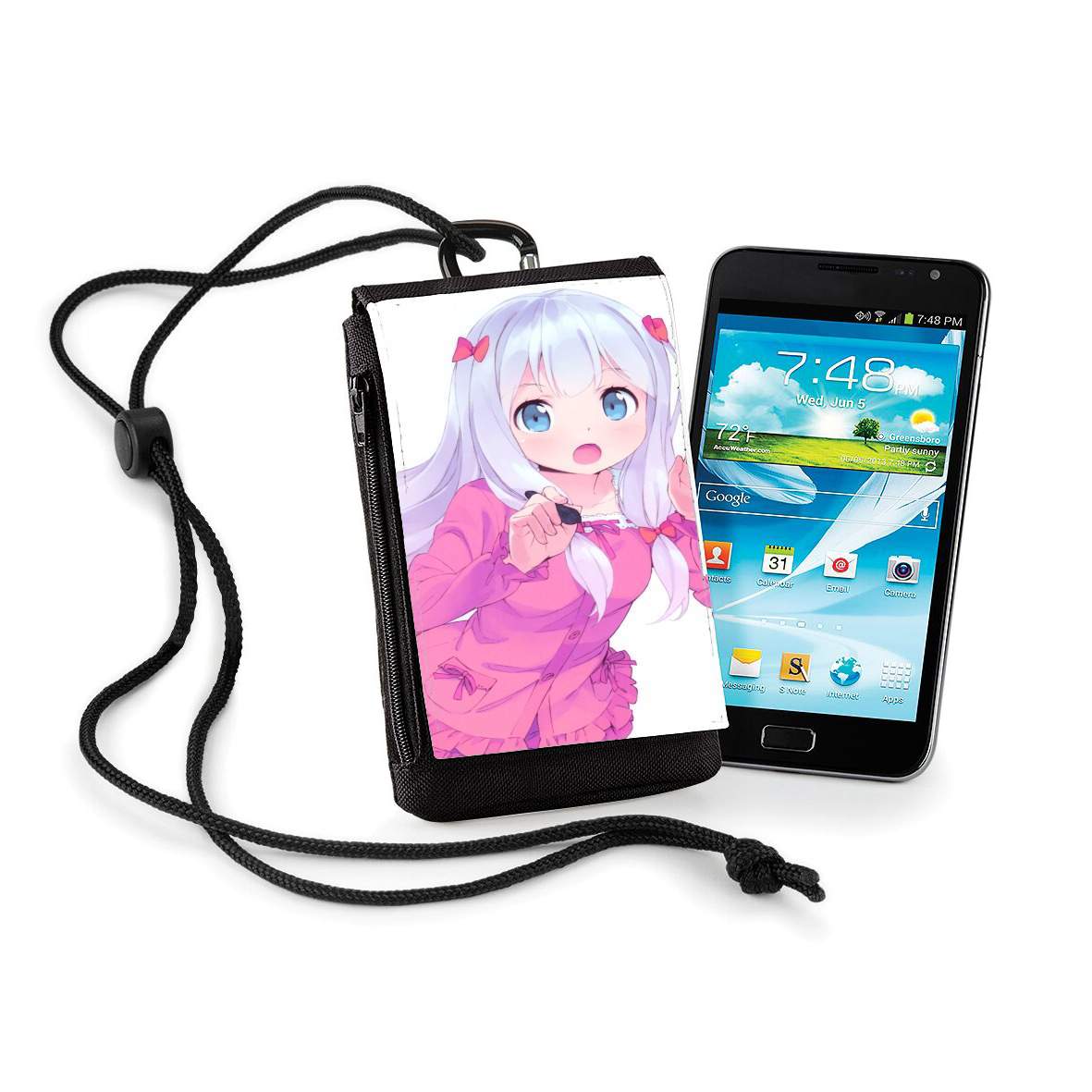 Pochette de téléphone - Taille XL pour Sagiri izumi