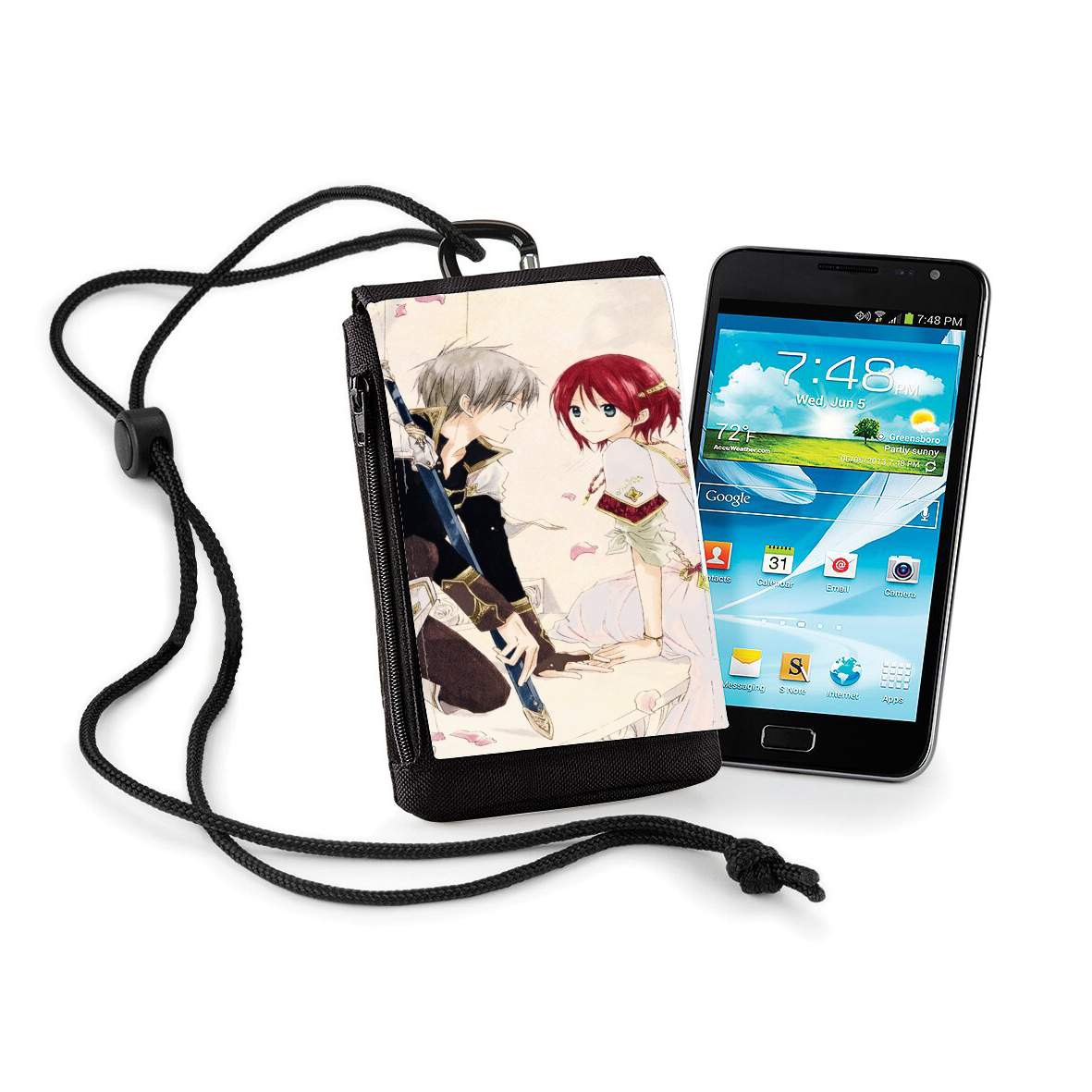 Pochette de téléphone - Taille XL pour Shirayuki x Zen