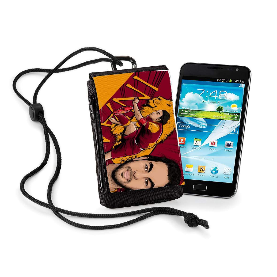 Pochette de téléphone - Taille XL pour The turkish lion Inan Galatasaray