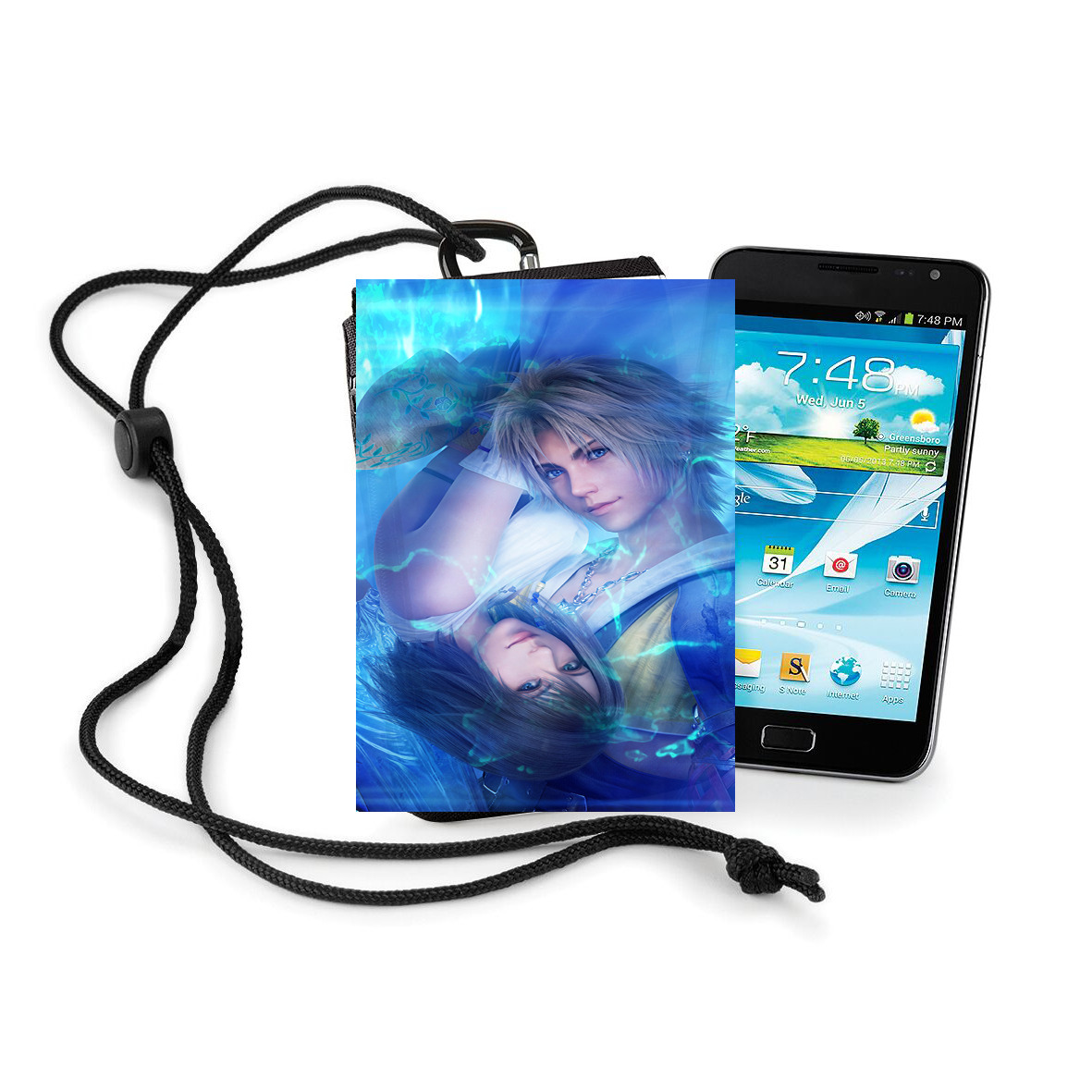 Pochette de téléphone - Taille XL pour Tidus X Yuna LOVE