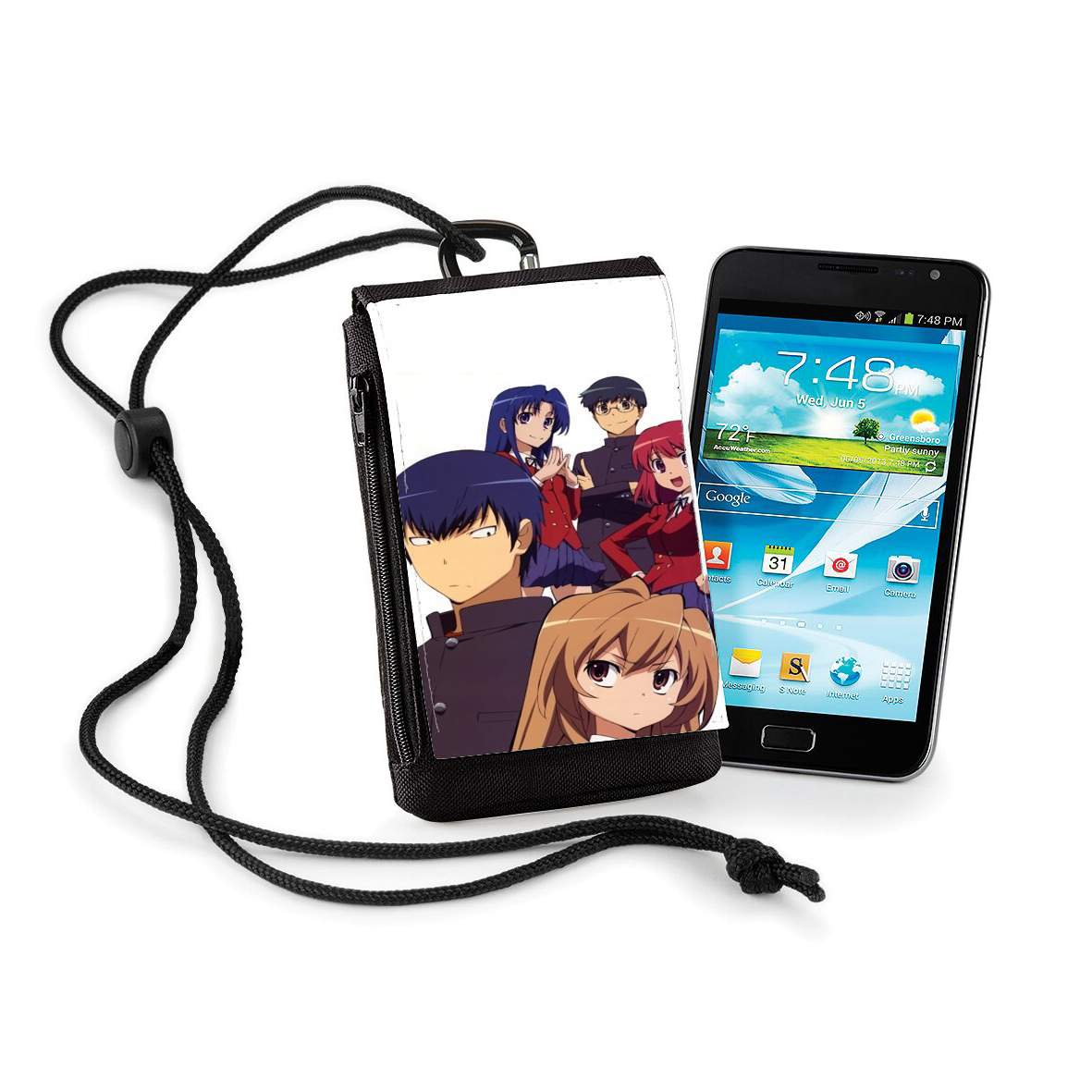 Pochette de téléphone - Taille XL pour Toradora