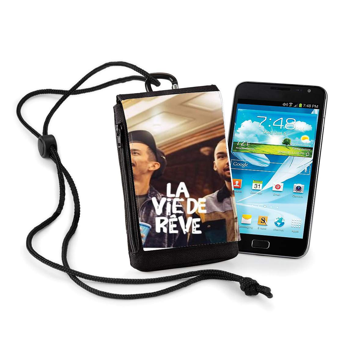 Pochette de téléphone - Taille XL pour Vie de reve