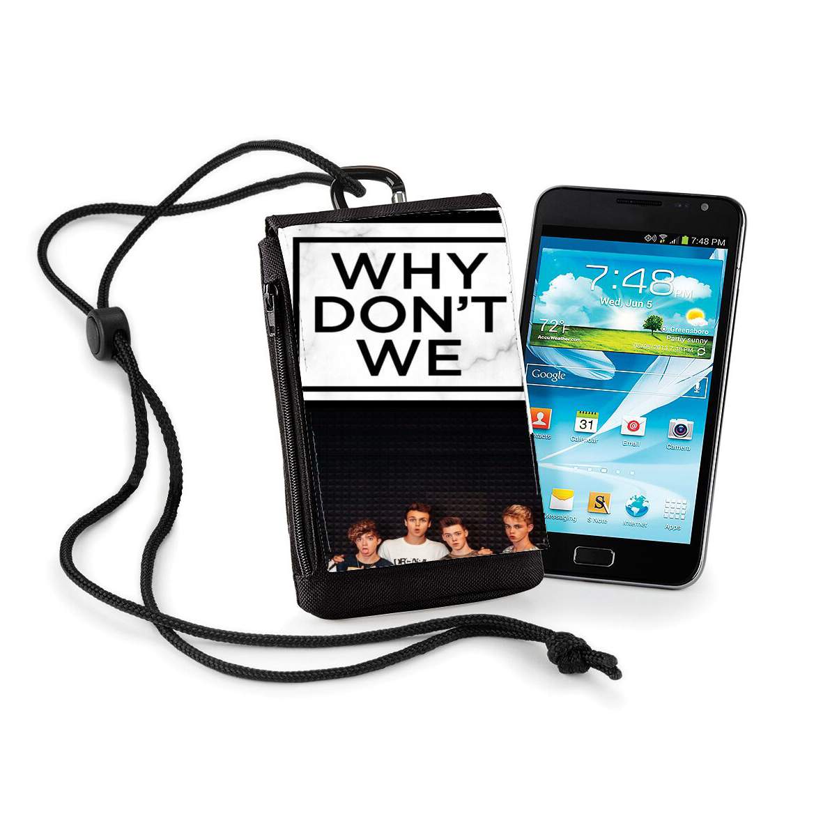 Pochette de téléphone - Taille XL pour Why dont we