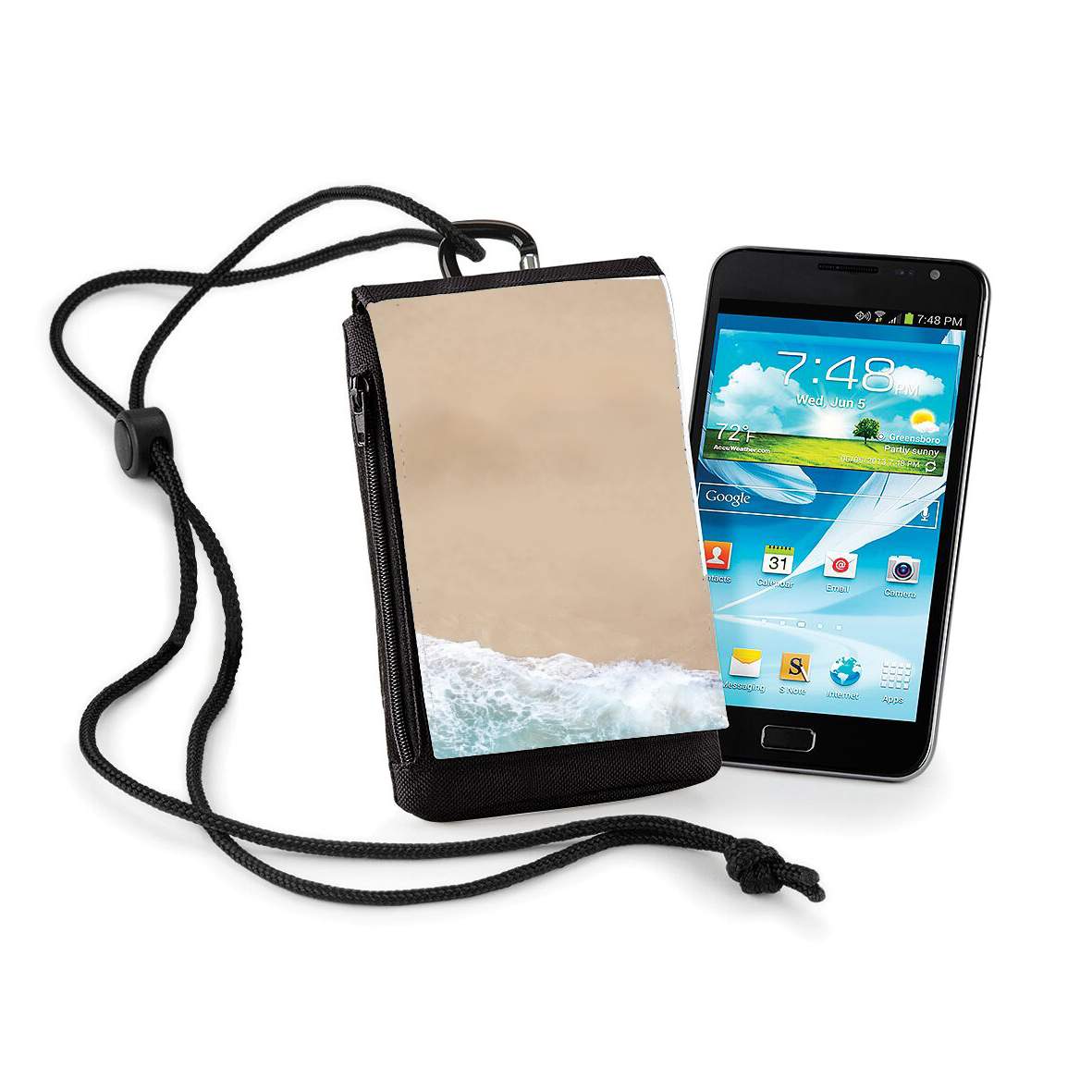 Pochette de téléphone - Taille normal pour Beach Sky View