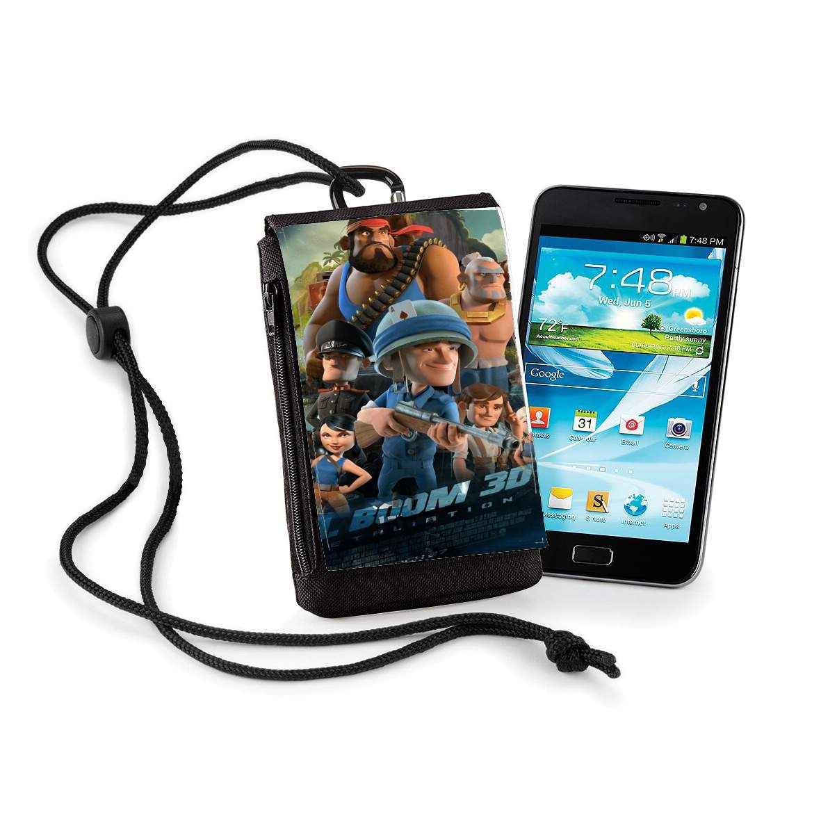 Pochette de téléphone - Taille normal pour Boom Beach Fan Art