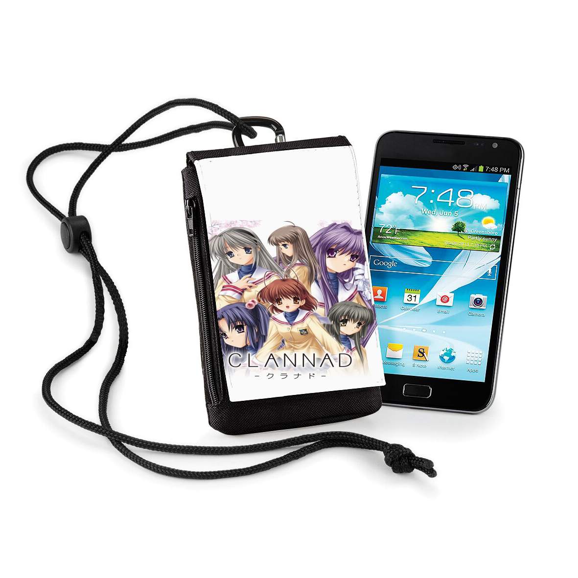 Pochette de téléphone - Taille normal pour Clannad Bonnus