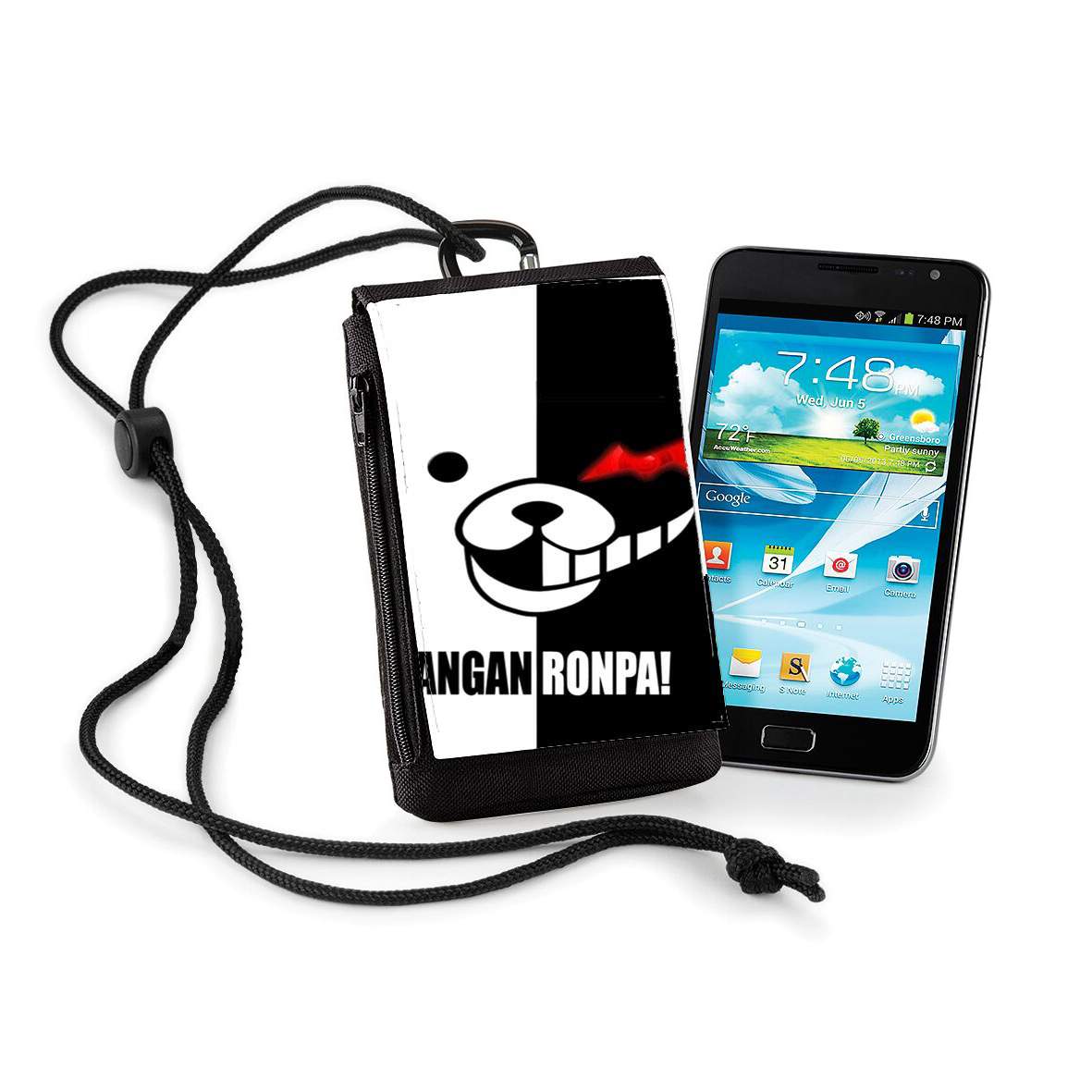 Pochette de téléphone - Taille normal pour Danganronpa bear