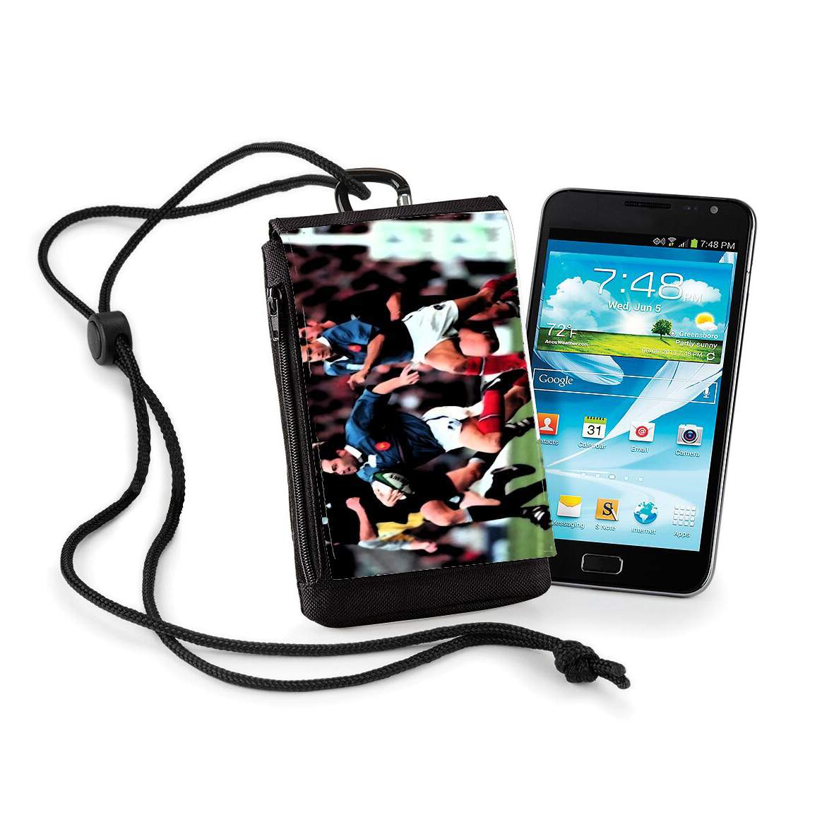 Pochette de téléphone - Taille normal pour Dominici Tribute Rugby