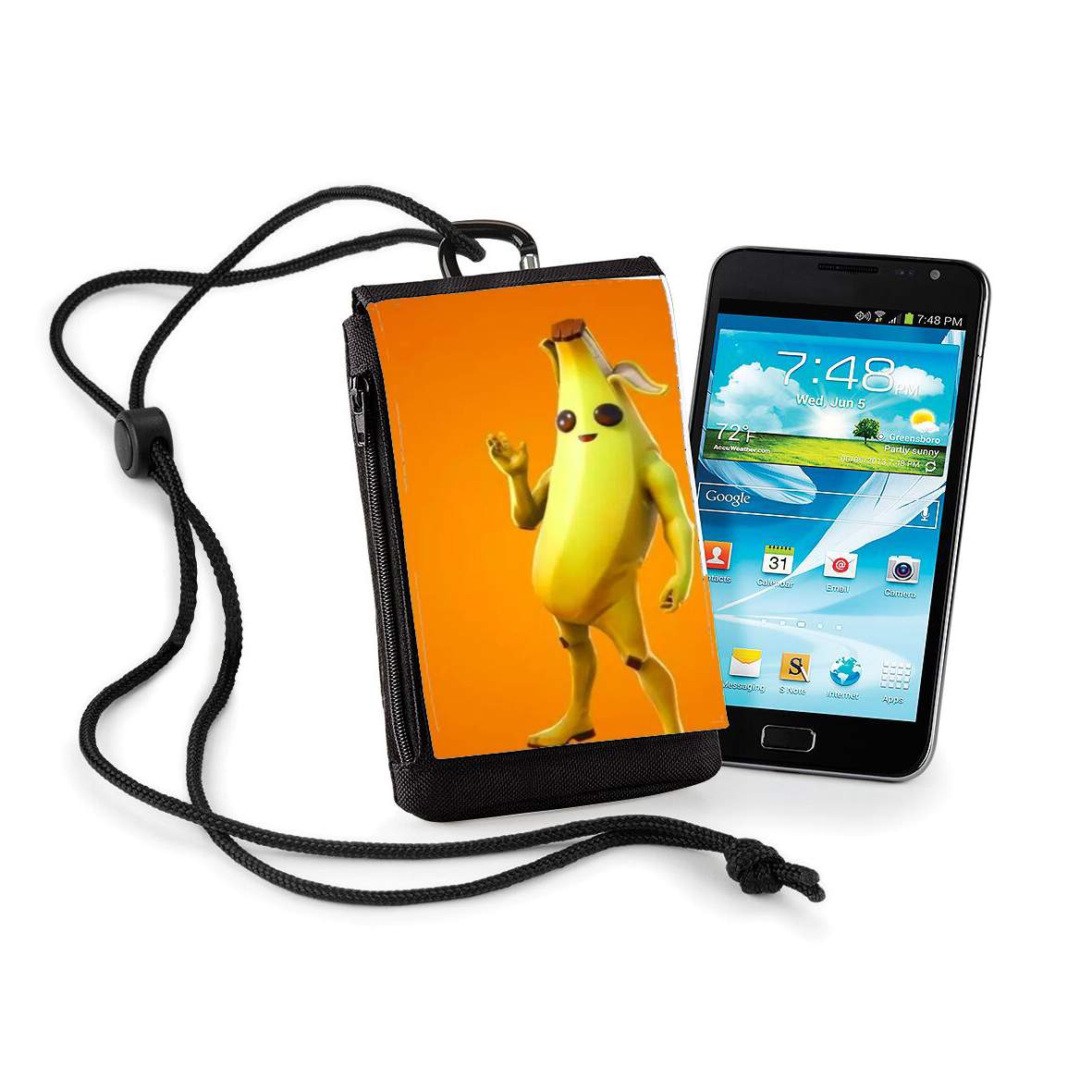 Pochette de téléphone - Taille normal pour fortnite banana