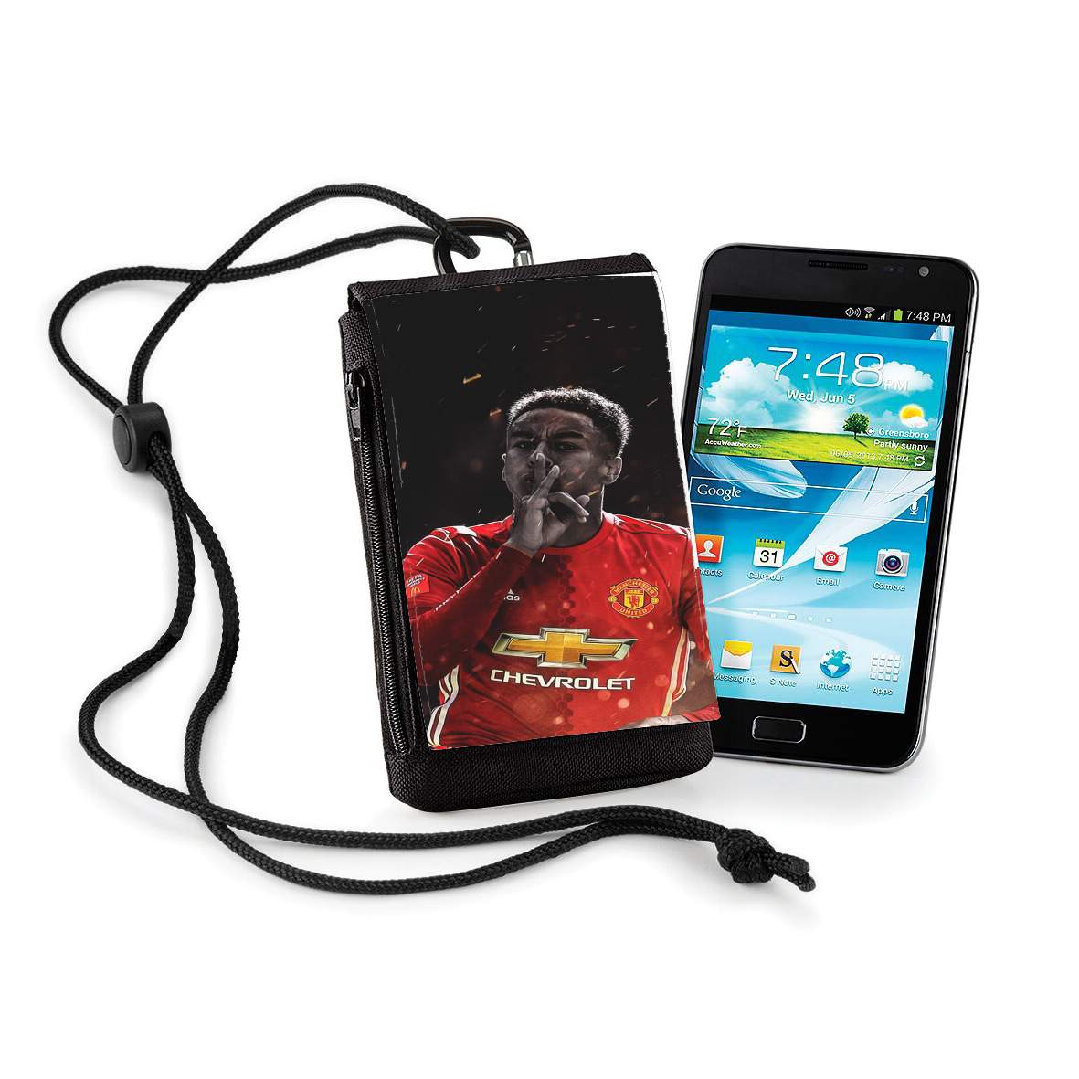 Pochette de téléphone - Taille normal pour Jesse Lingard artC