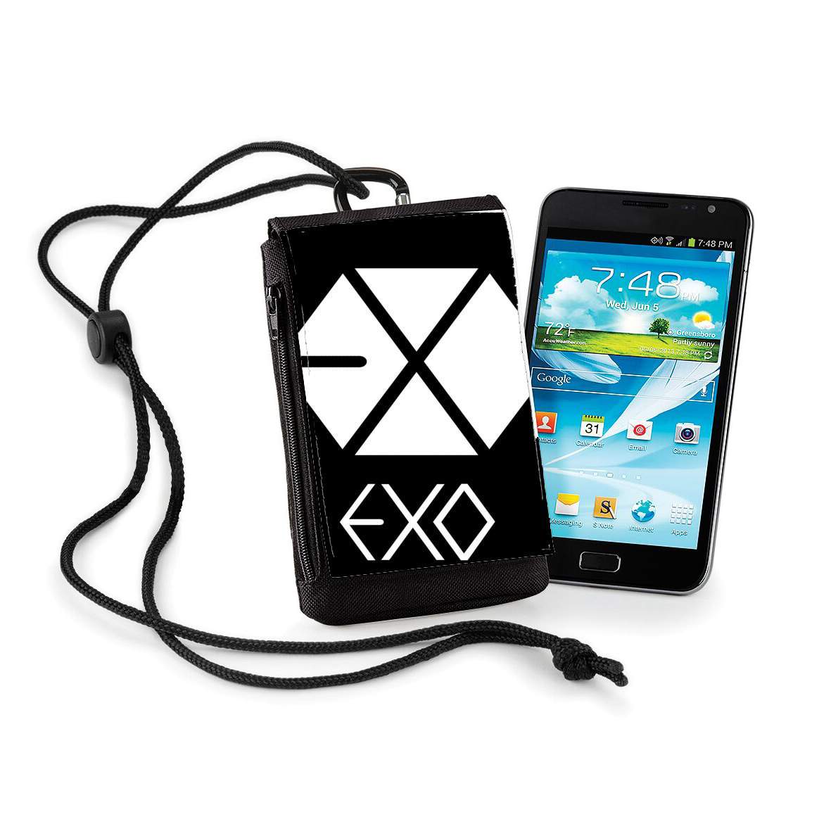 Pochette de téléphone - Taille normal pour K-pop EXO - PTP