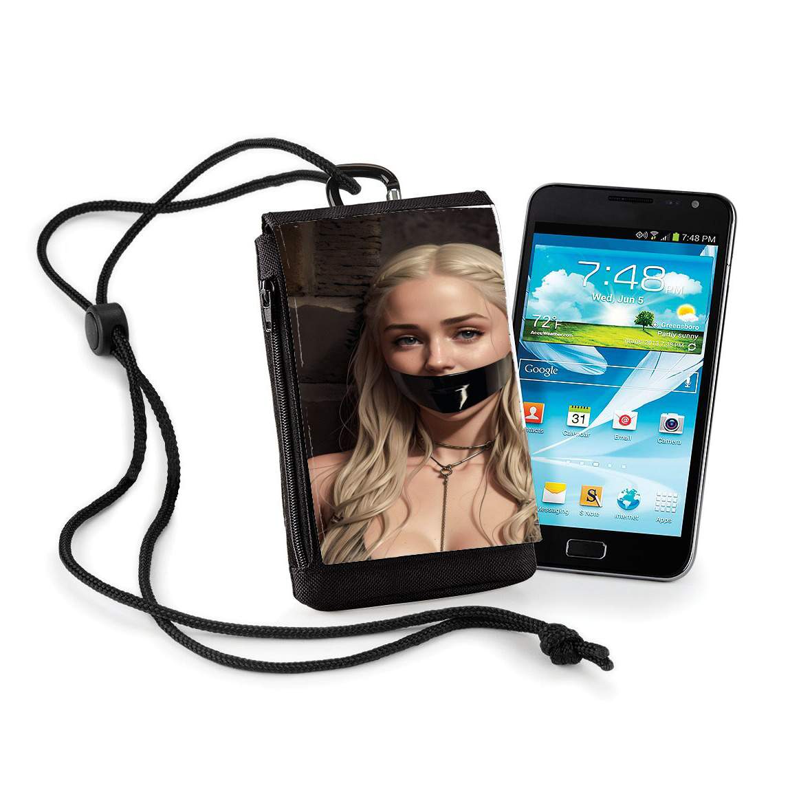 Pochette de téléphone - Taille normal pour Khaleesi capture