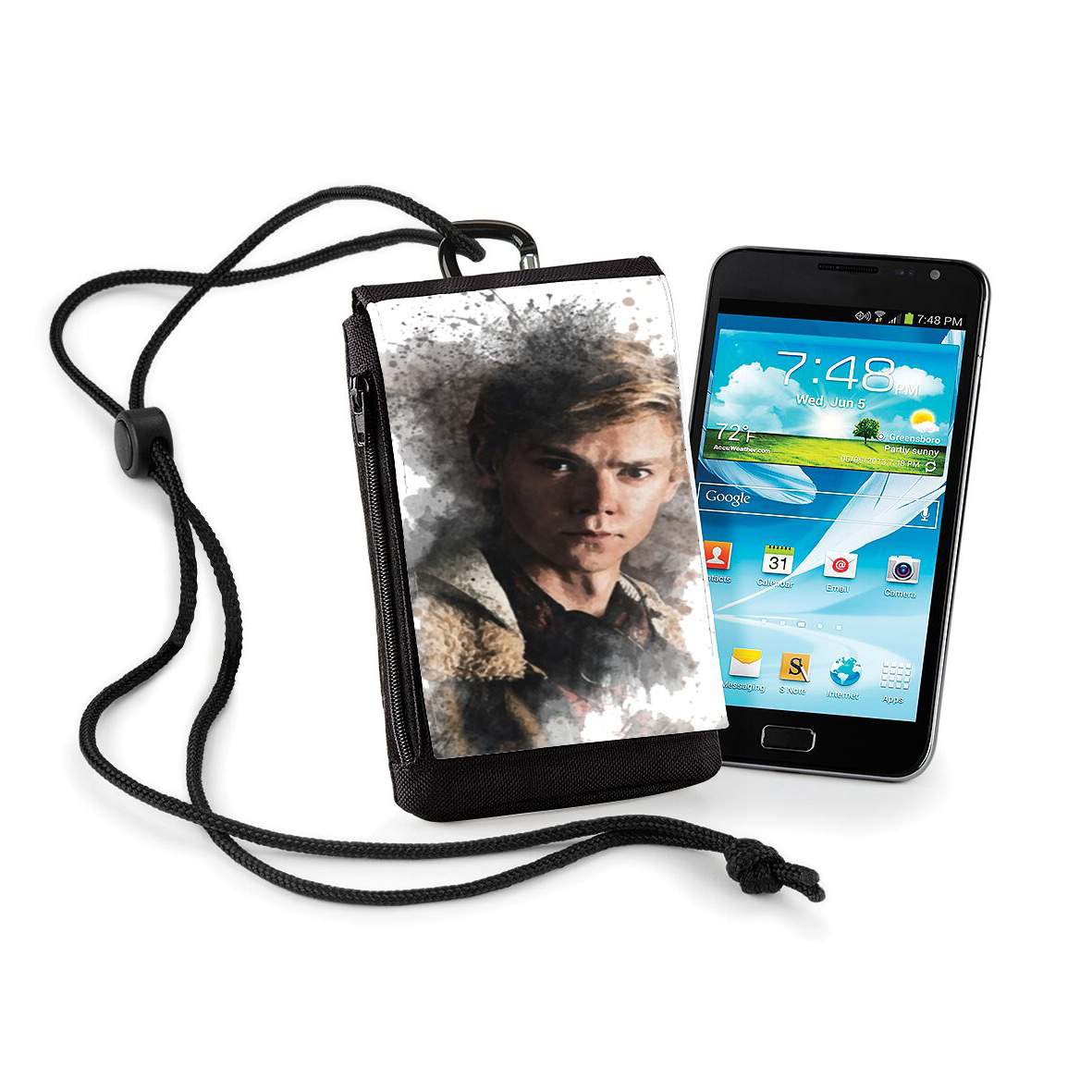 Pochette de téléphone - Taille normal pour Maze Runner brodie sangster