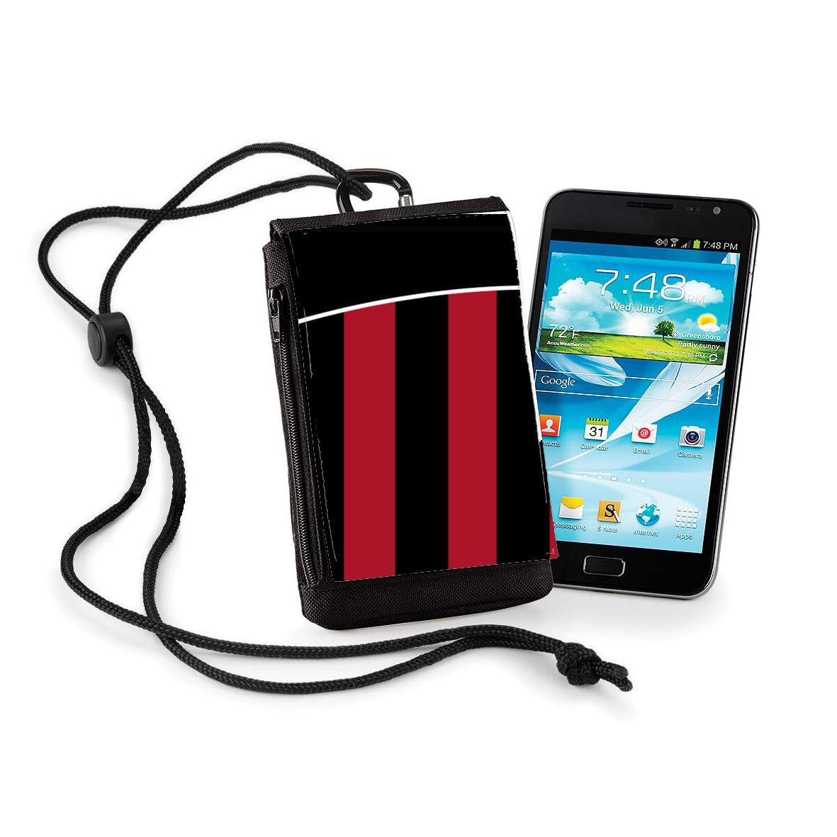 Pochette de téléphone - Taille normal pour Milan AC