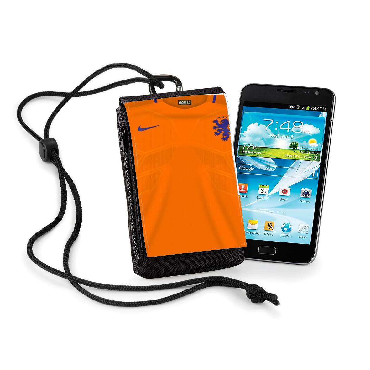 Pochette de téléphone - Taille normal pour Maillot Football Holland