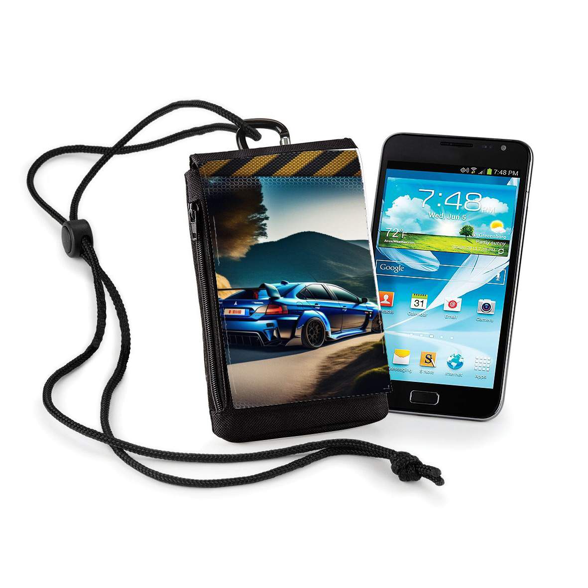 Pochette de téléphone - Taille normal pour Racing Speed Car V3