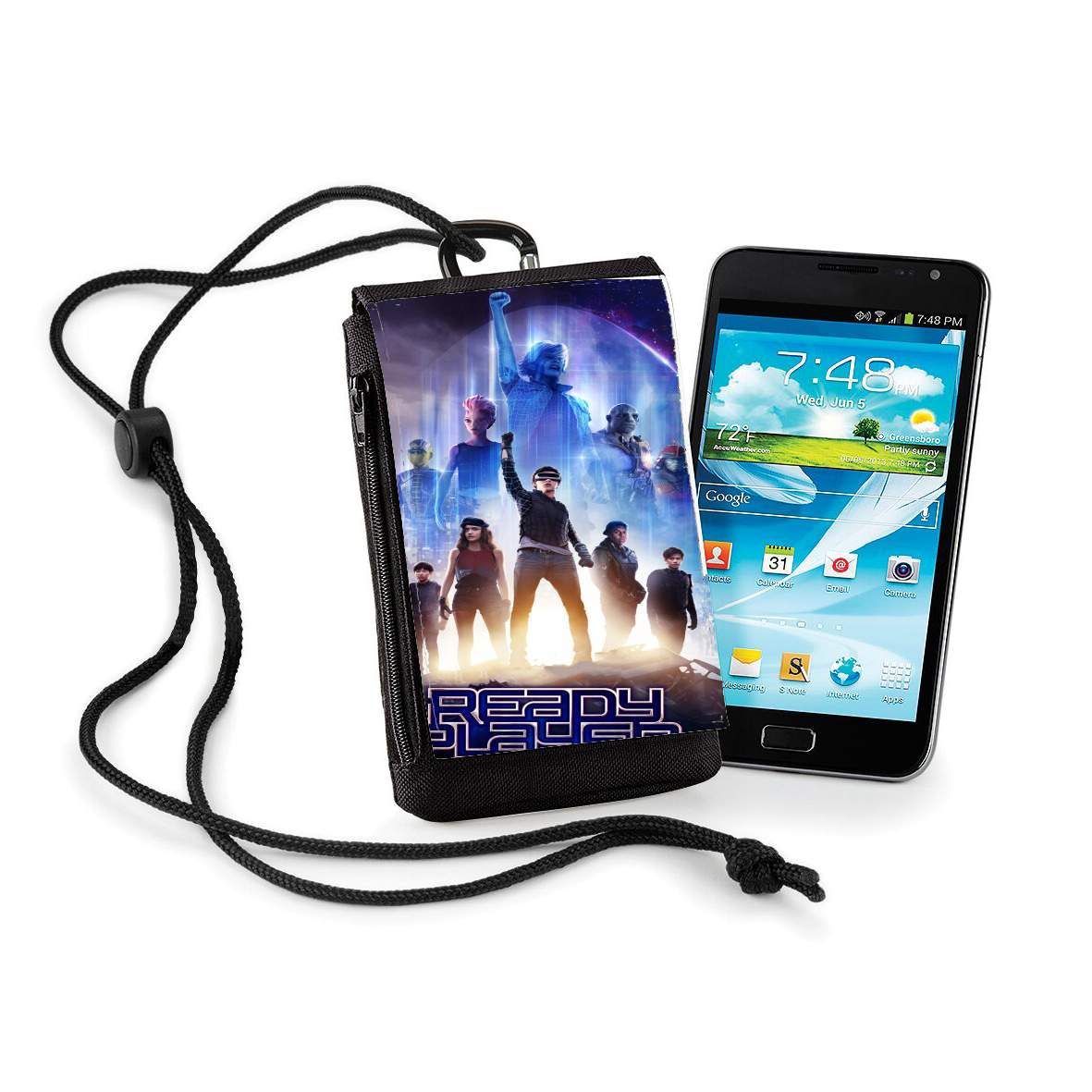 Pochette de téléphone - Taille normal pour Ready Player One Cartoon Art