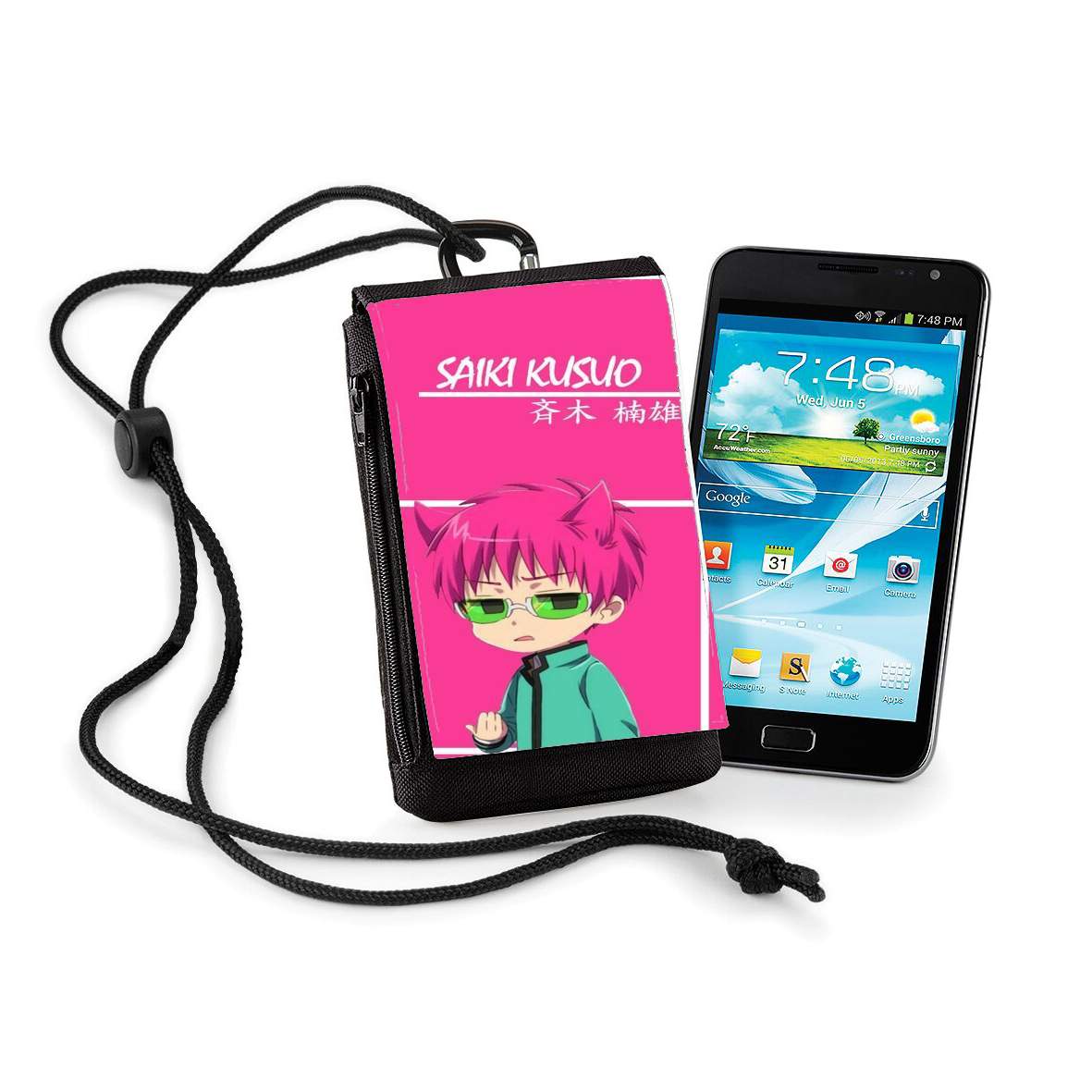 Pochette de téléphone - Taille normal pour Saiki Kusuo