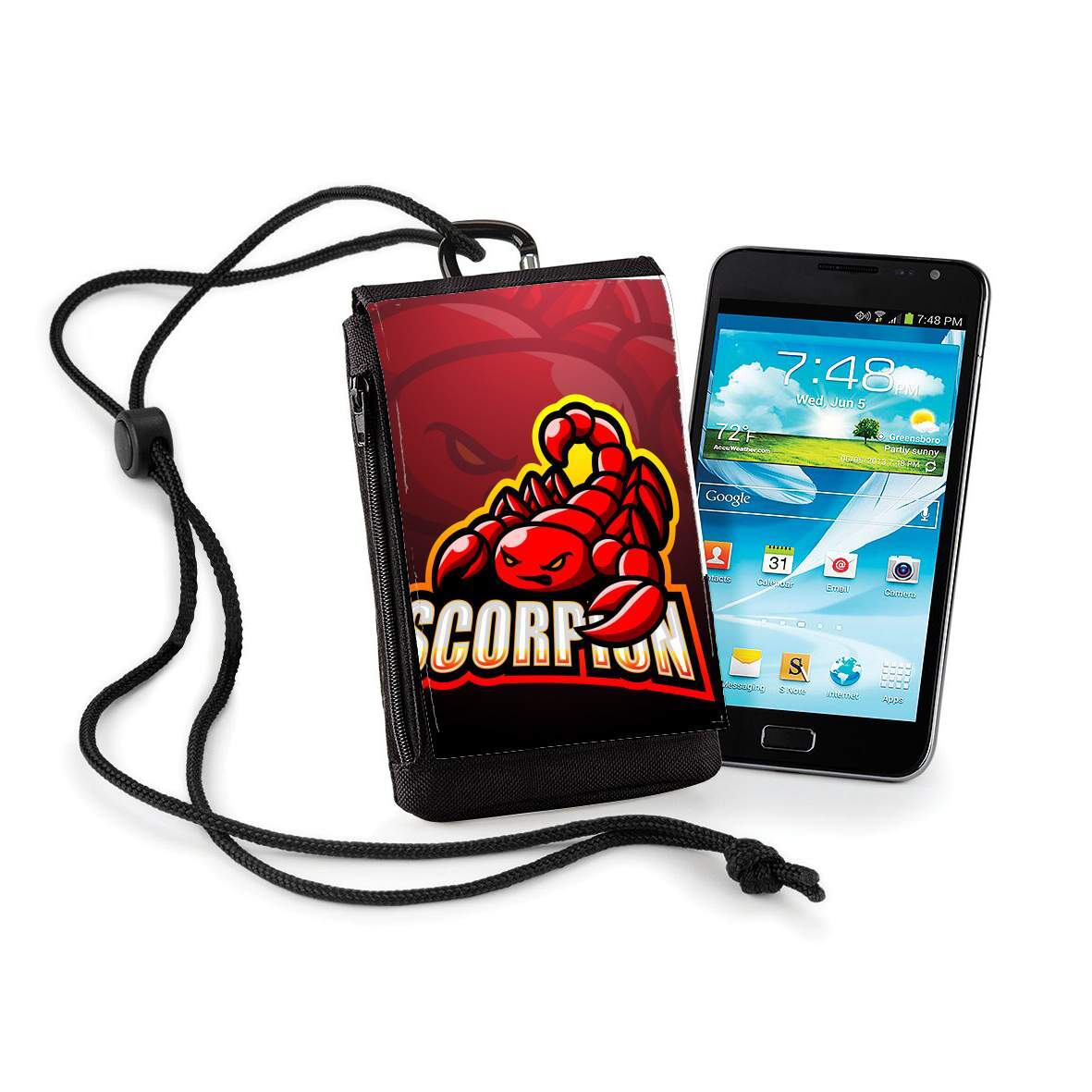 Pochette de téléphone - Taille normal pour Scorpion esport