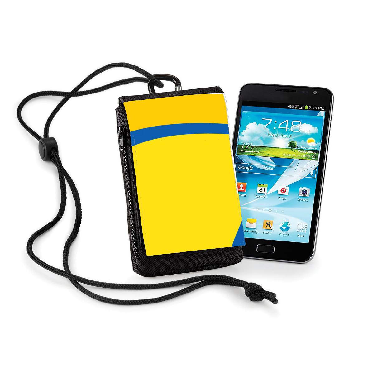 Pochette de téléphone - Taille normal pour Sochaux Maillot