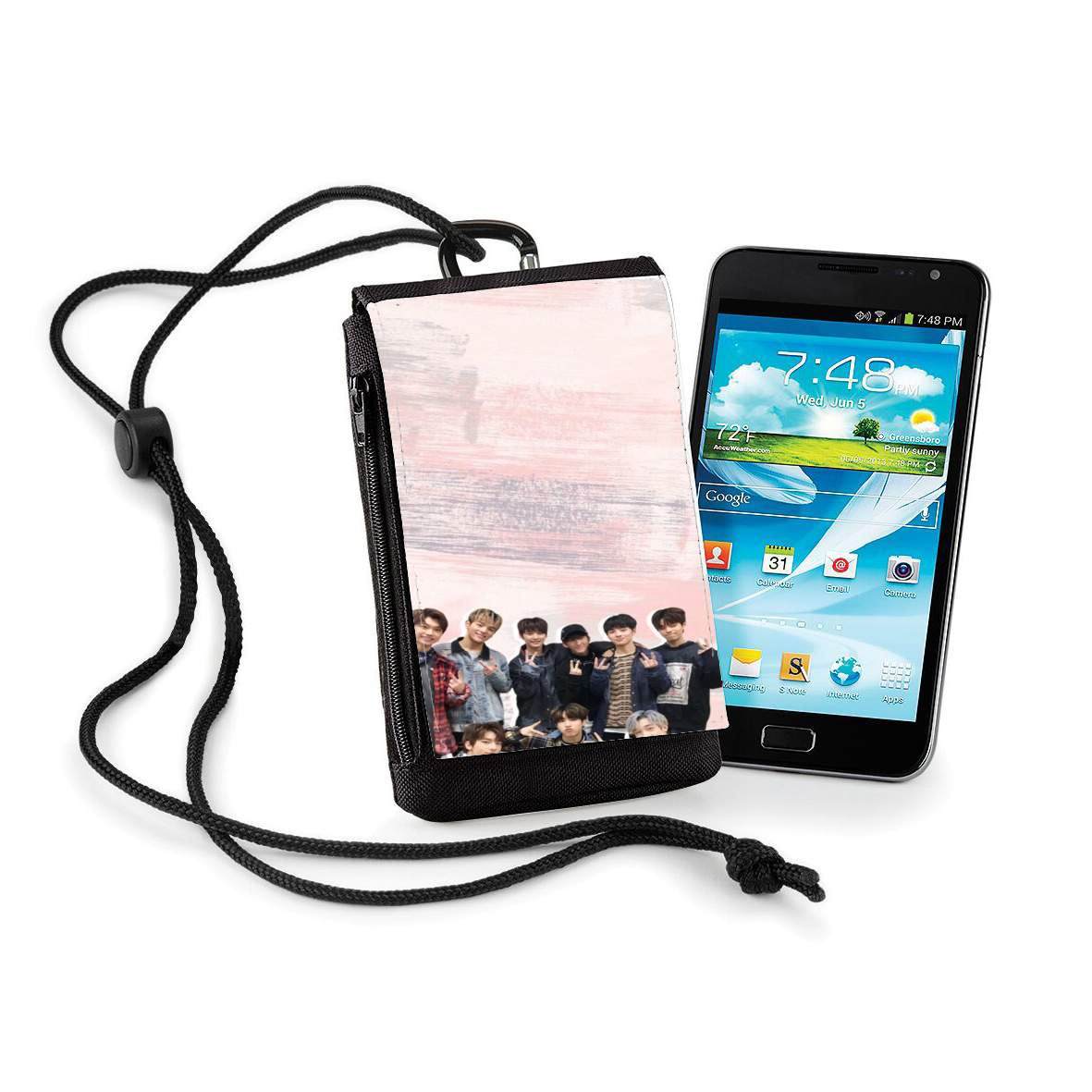 Pochette de téléphone - Taille normal pour Stray Kids Pinky