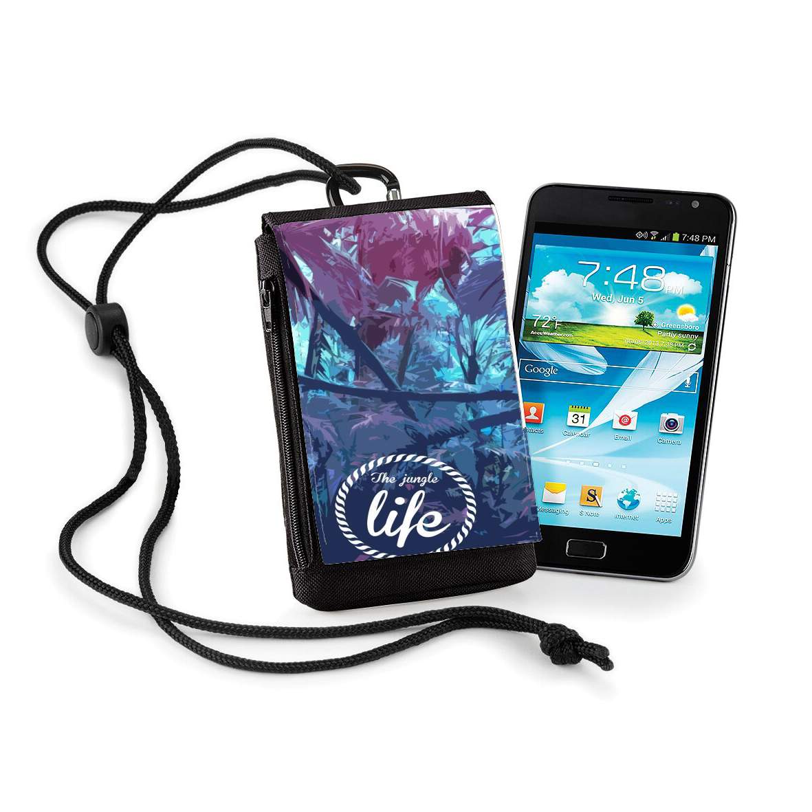 Pochette de téléphone - Taille normal pour the jungle life