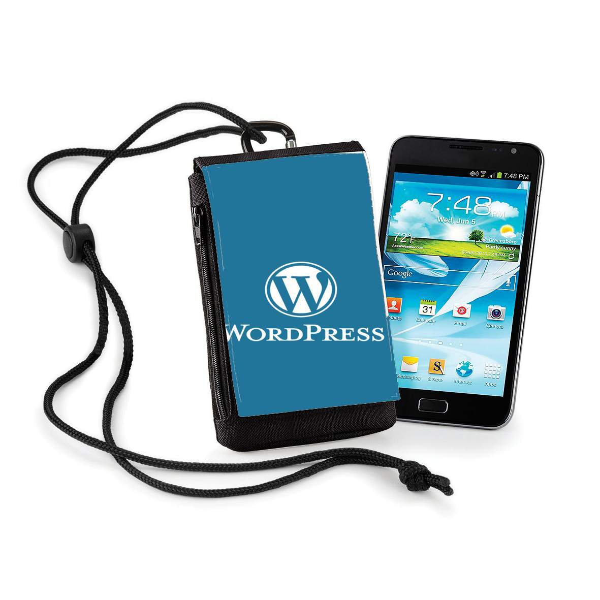 Pochette de téléphone - Taille normal pour Wordpress maintenance