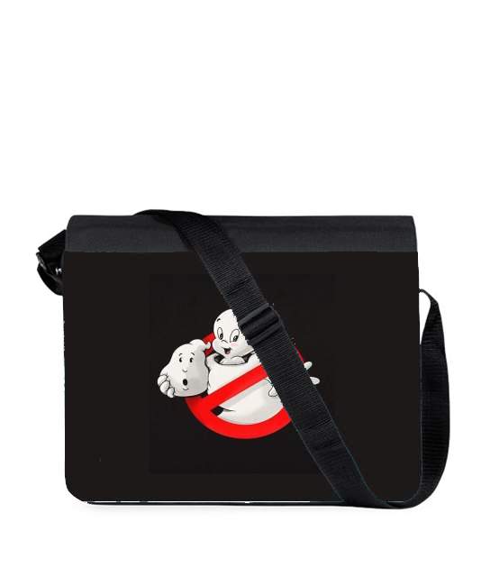 Sac bandoulière - besace pour Casper x ghostbuster mashup