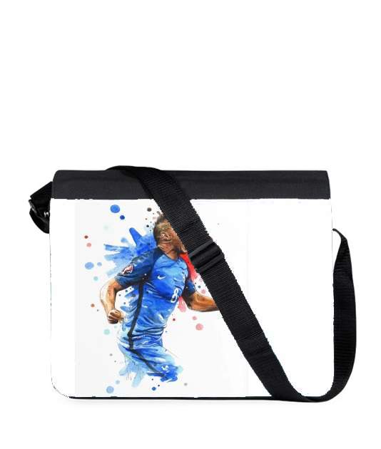 Sac bandoulière - besace pour Dimitri Payet Peinture Fan Art France Team 