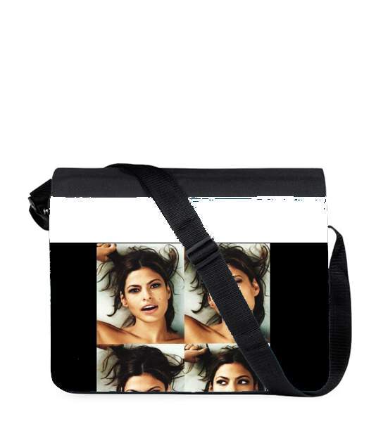 Sac bandoulière - besace pour Eva mendes collage