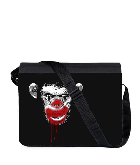 Sac bandoulière - besace pour Evil Monkey Clown