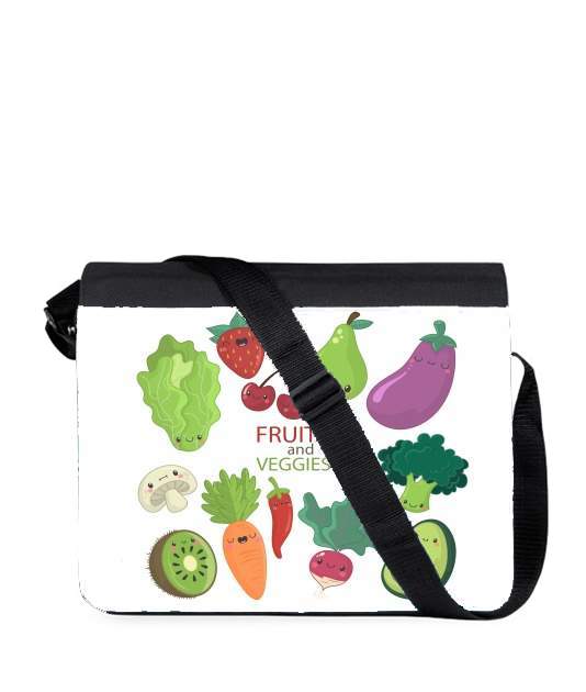 Sac bandoulière - besace pour Fruits and veggies