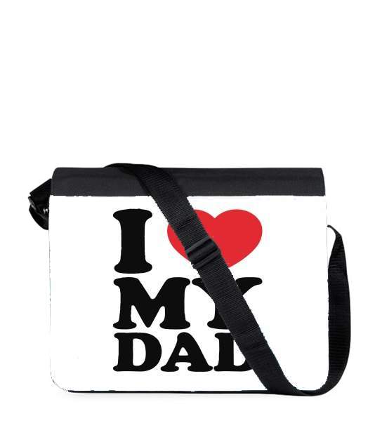 Sac bandoulière - besace pour I love my DAD