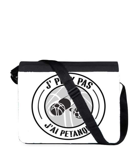 Sac bandoulière - besace pour Je peux pas j ai pétanque