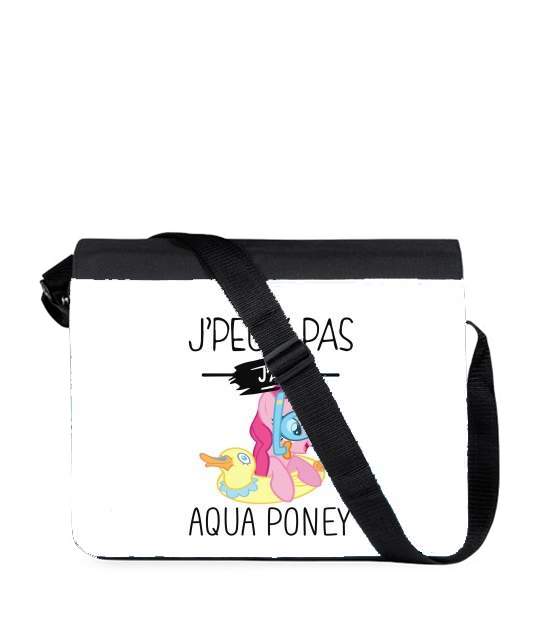 Sac bandoulière - besace pour Je peux pas jai aqua poney girly