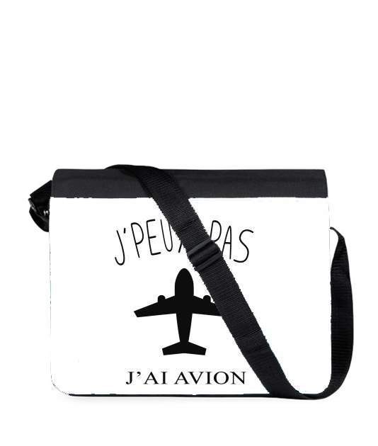 Sac bandoulière - besace pour Je peux pas j'ai avion