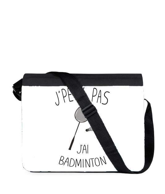 Sac bandoulière - besace pour Je peux pas j'ai badminton