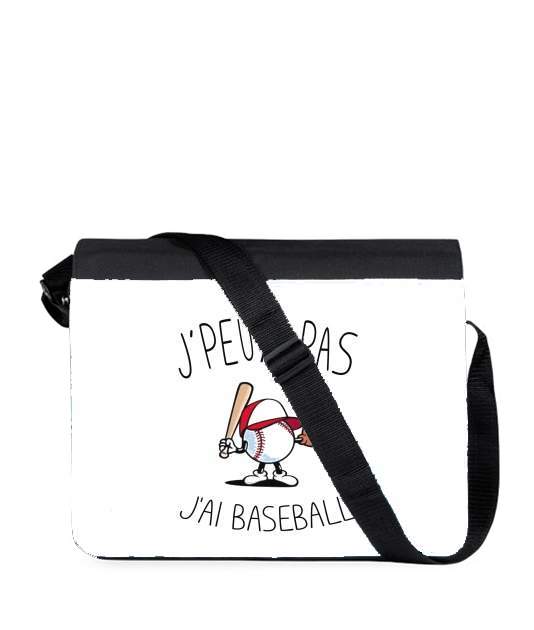 Sac bandoulière - besace pour Je peux pas j'ai Baseball