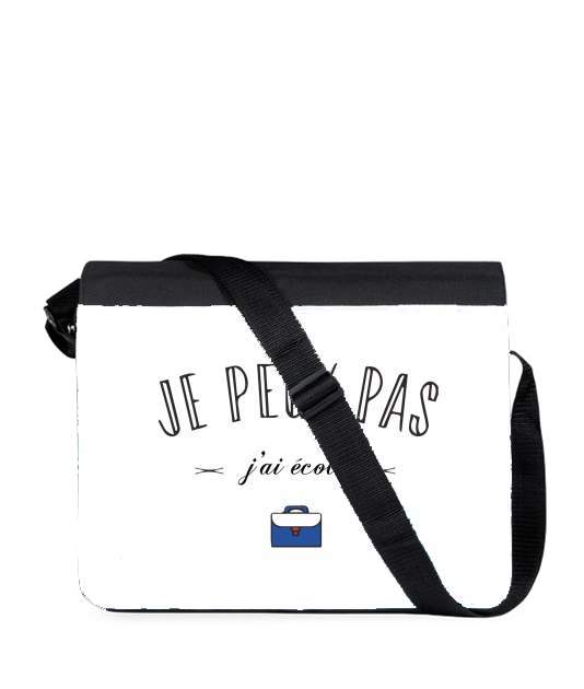 Sac bandoulière - besace pour Je peux pas j'ai école