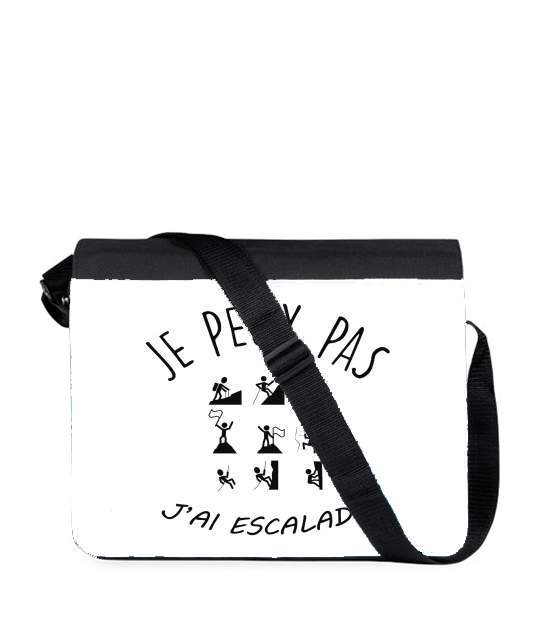 Sac bandoulière - besace pour Je peux pas j'ai escalade