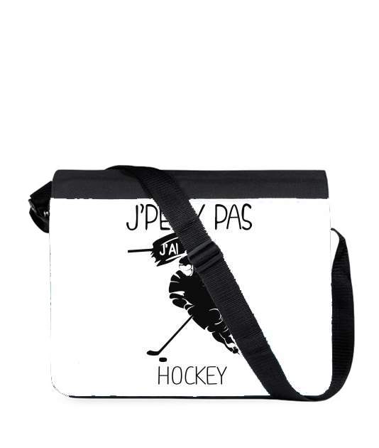 Sac bandoulière - besace pour Je peux pas j'ai hockey sur glace