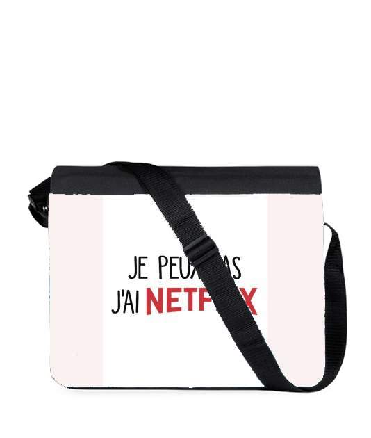 Sac bandoulière - besace pour Je peux pas j'ai Netflix