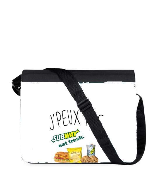 Sac bandoulière - besace pour Je peux pas j'ai subway