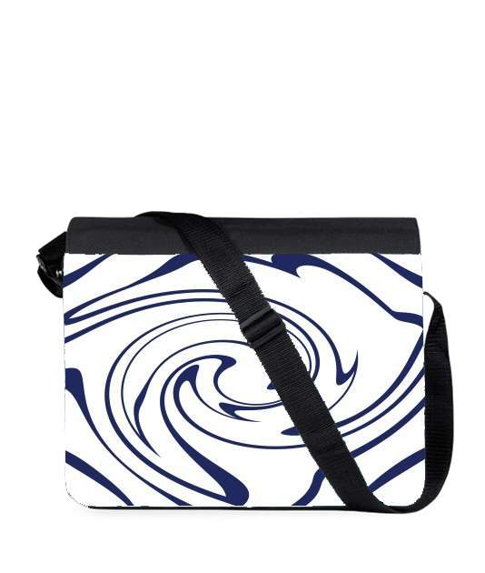 Sac bandoulière - besace pour Liquid Lines (Blue)